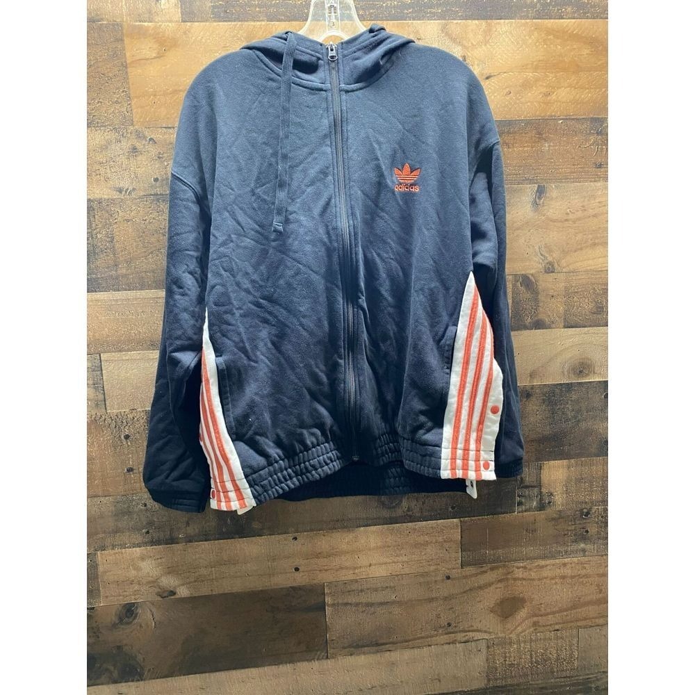 Adidas Women's Zip Up Jacket with Side Clasps Size Medium